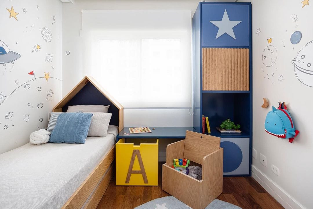 Foto de quarto infantil pequeno 17 - 66