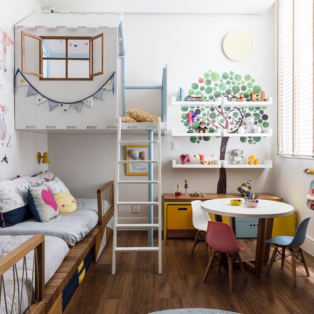 Foto de quarto infantil pequeno 23 - 67