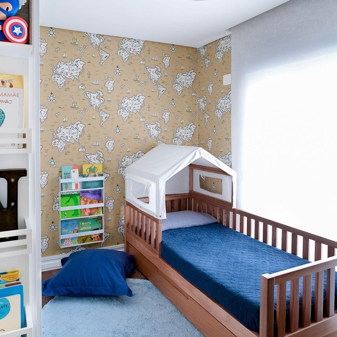 Foto de quarto infantil pequeno 32 - 41