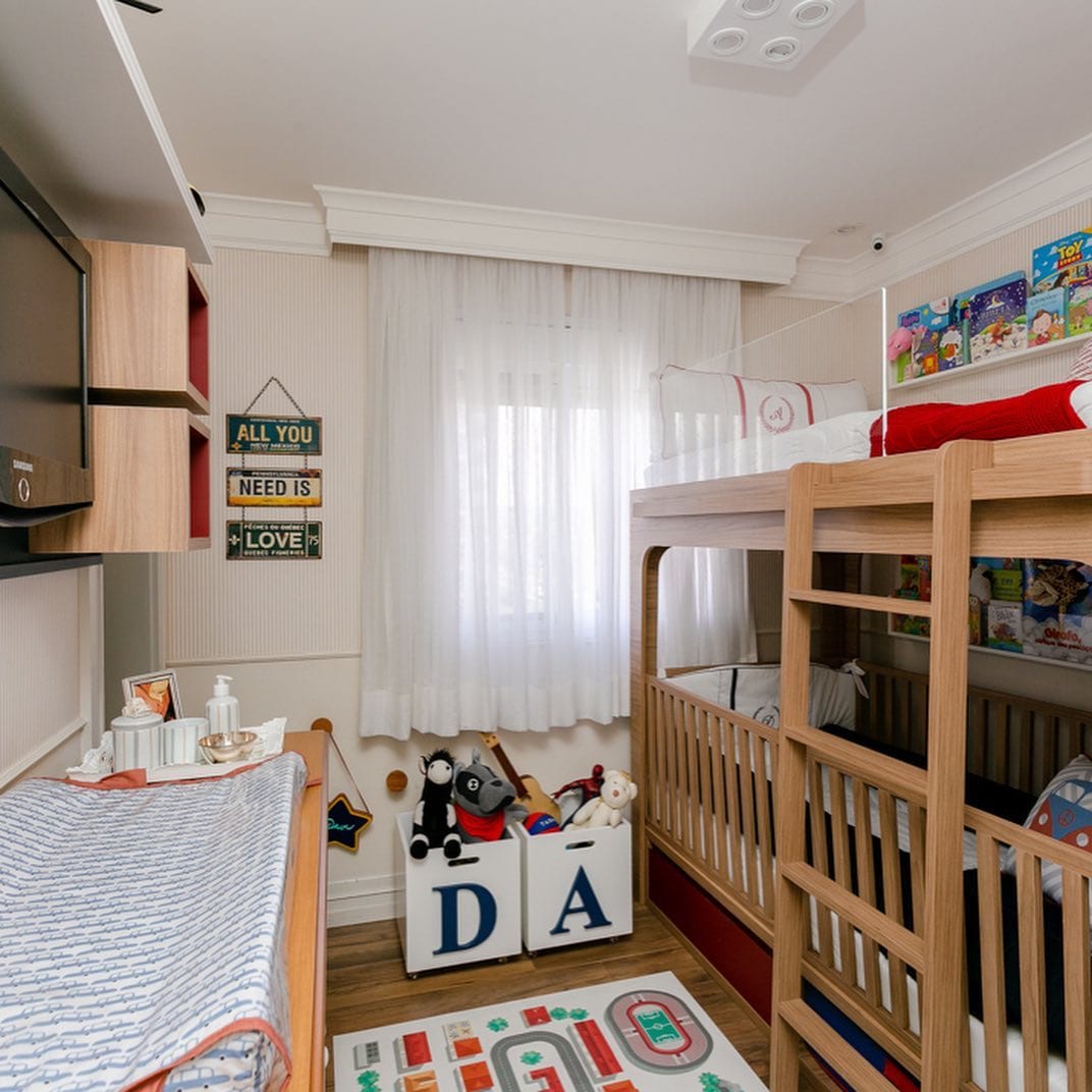 Foto de quarto infantil pequeno 33 - 45