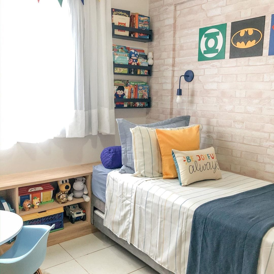 Foto de quarto infantil pequeno 37 - 13