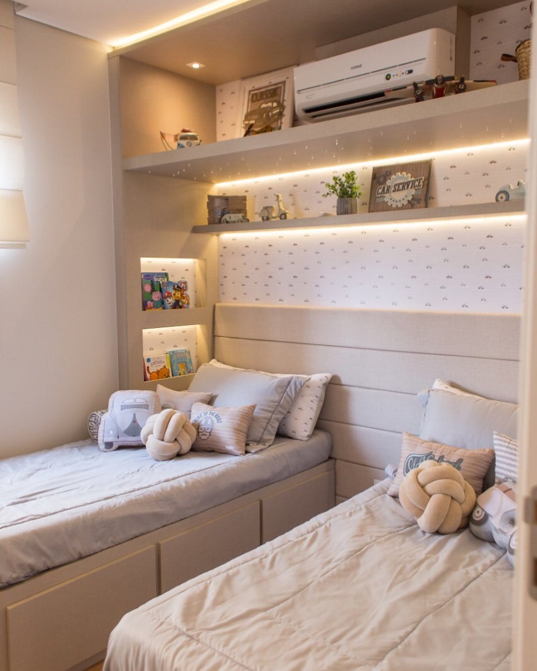 Foto de quarto infantil pequeno 46 - 55