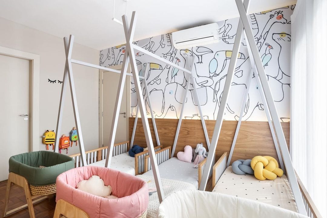 Foto de quarto infantil pequeno 52 - 52