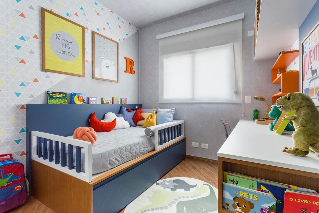 Foto de quarto infantil pequeno 75 - 14