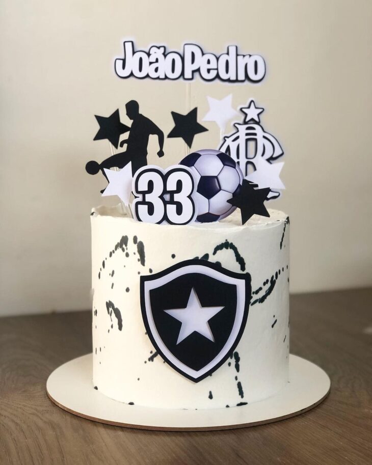 Foto de bolo do botafogo 23 - 26