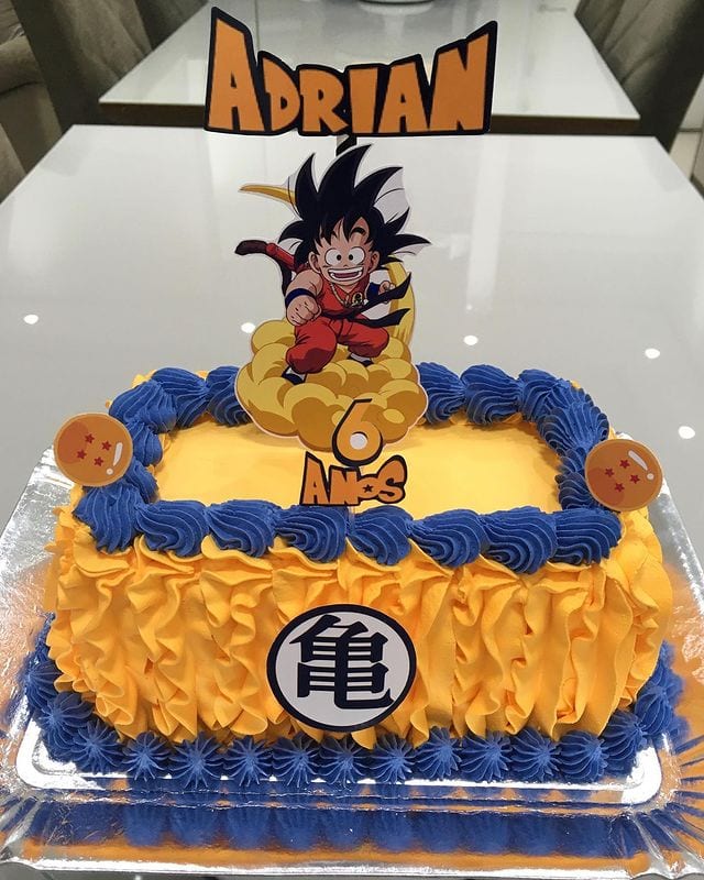 Foto de bolo dragon ball 24 - 27