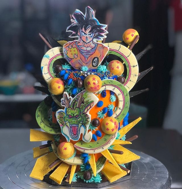 Foto de bolo dragon ball 36 - 39