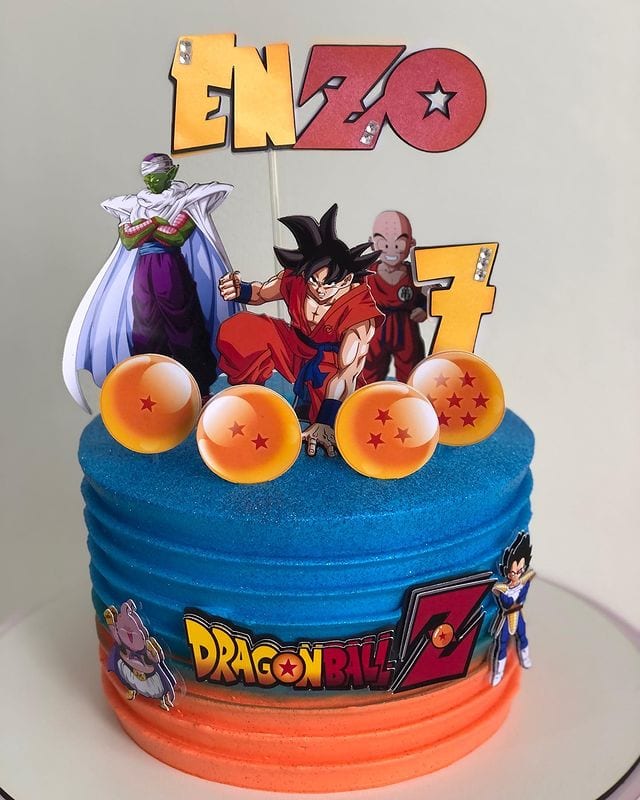 Foto de bolo dragon ball 9 - 12