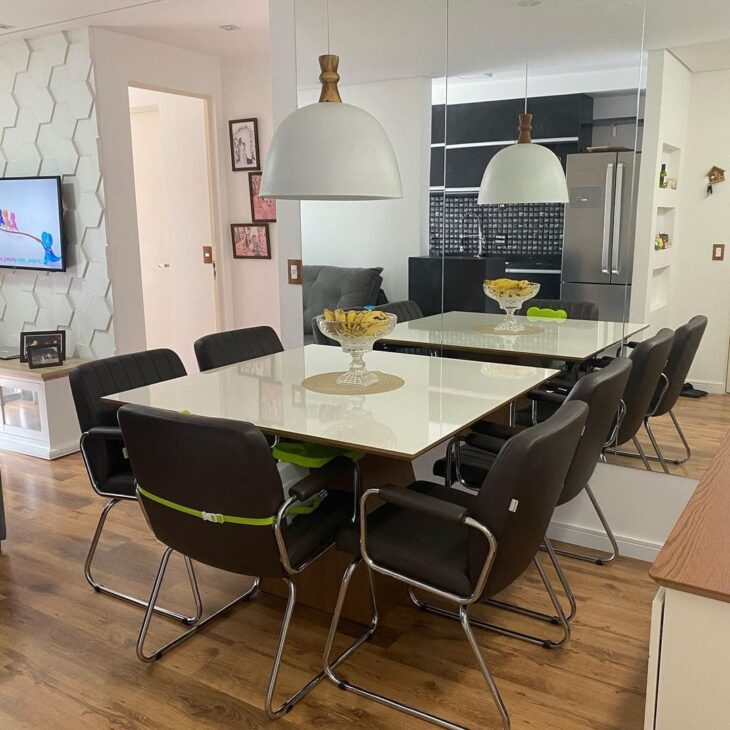 Foto de mesa para apartamento pequeno 13 - 14