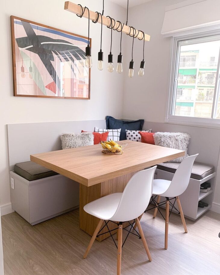 Foto de mesa para apartamento pequeno 18 - 19