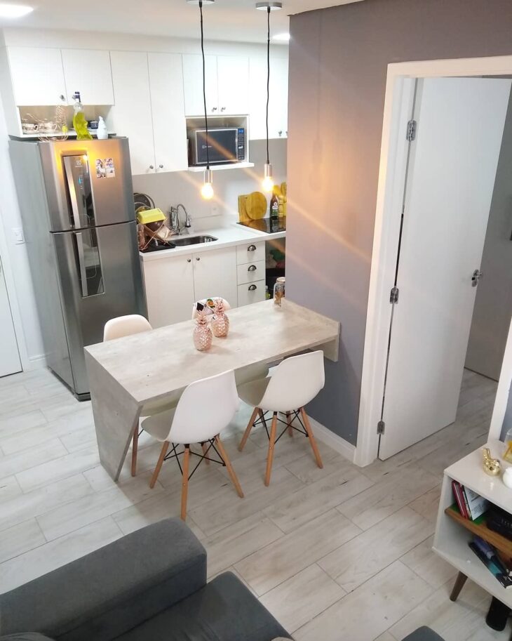 Foto de mesa para apartamento pequeno 47 - 48