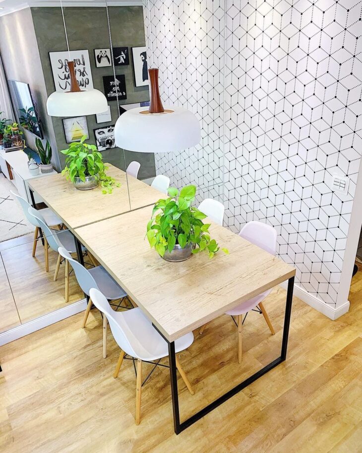 Foto de mesa para apartamento pequeno 57 - 58