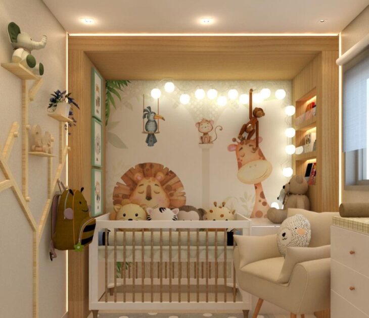 Foto de quarto de bebe safari 12 - 17