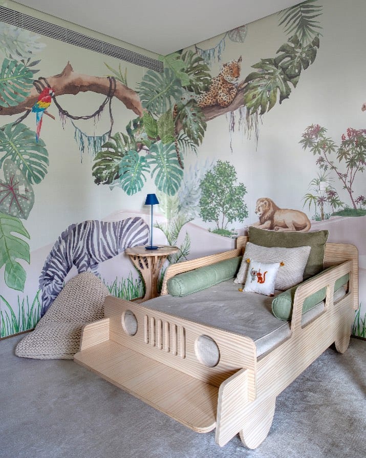 Foto de quarto de bebe safari 18 - 8