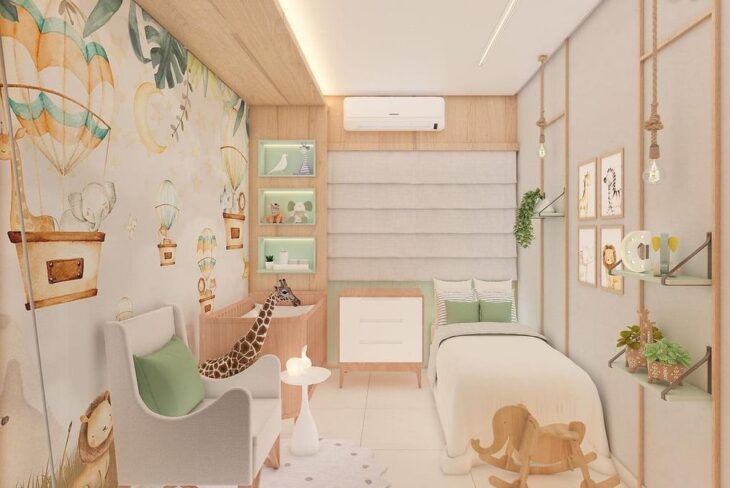 Foto de quarto de bebe safari 32 - 24