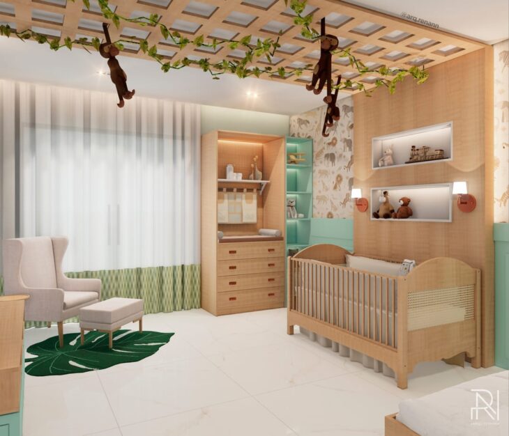 Foto de quarto de bebe safari 33 1 - 25