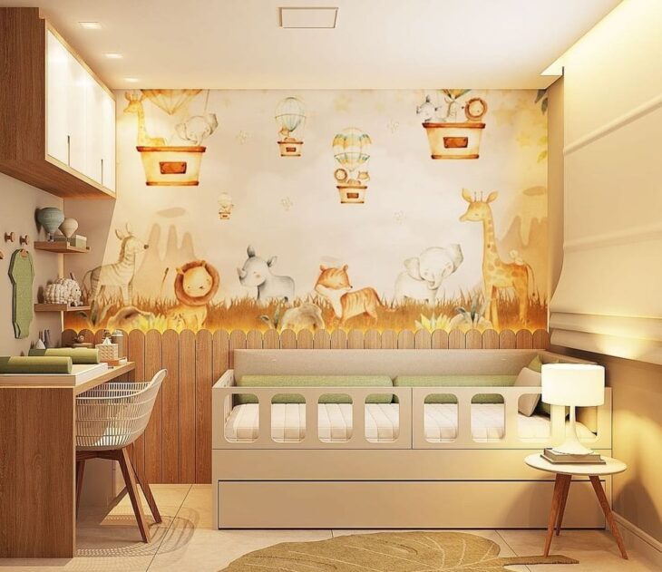 Foto de quarto de bebe safari 33 - 1