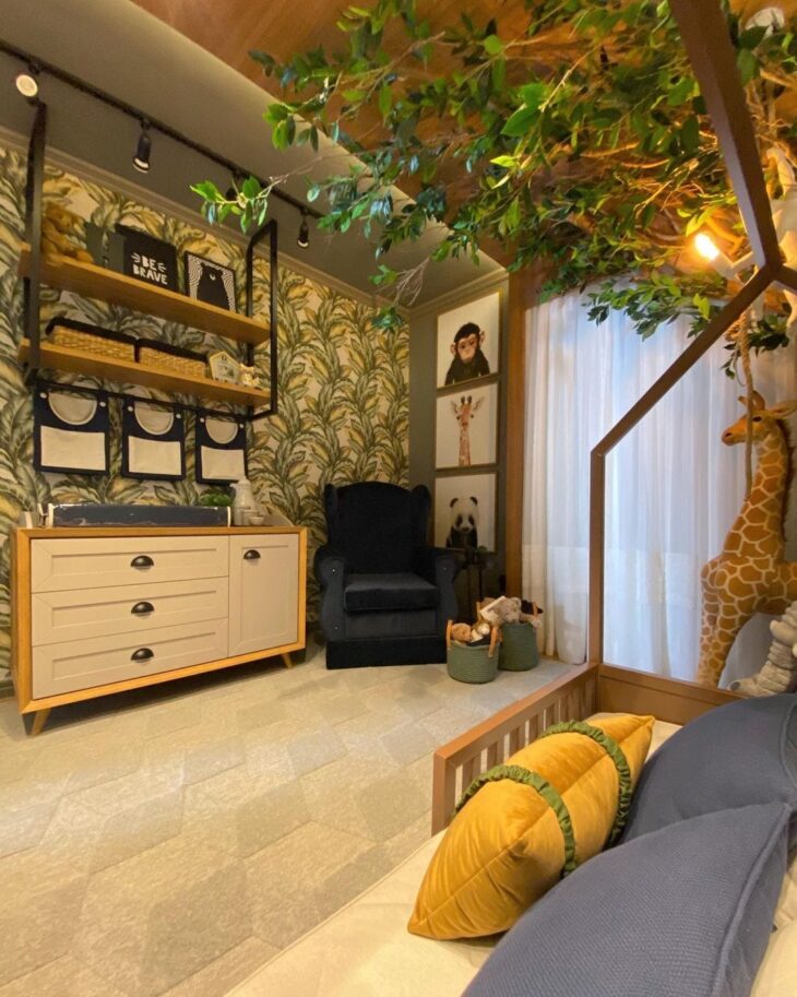 Foto de quarto de bebe safari 4 - 21