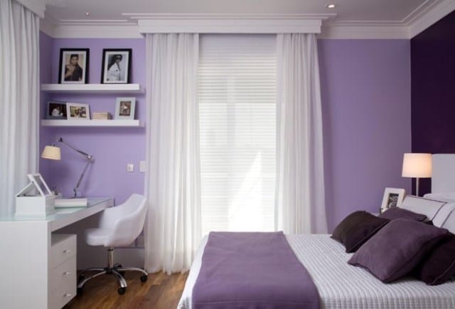 Foto de quarto roxo 15 - 16