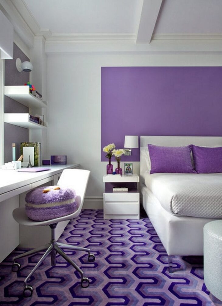 Foto de quarto roxo 27 1 - 23