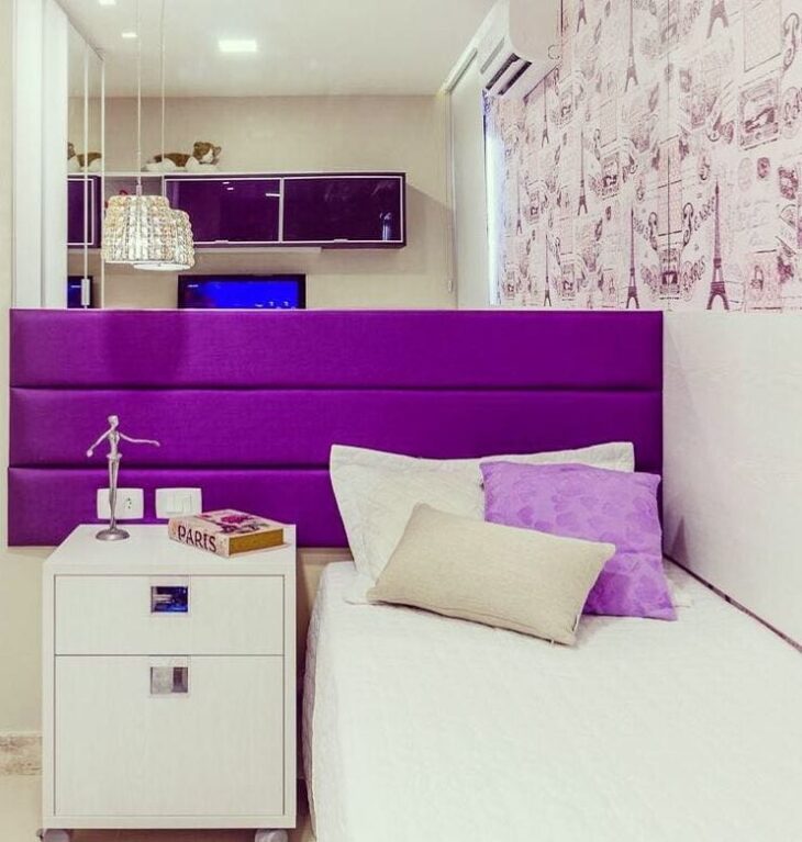 Foto de quarto roxo 59 - 62