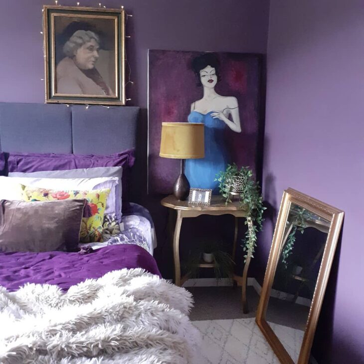 Foto de quarto roxo 75 - 79