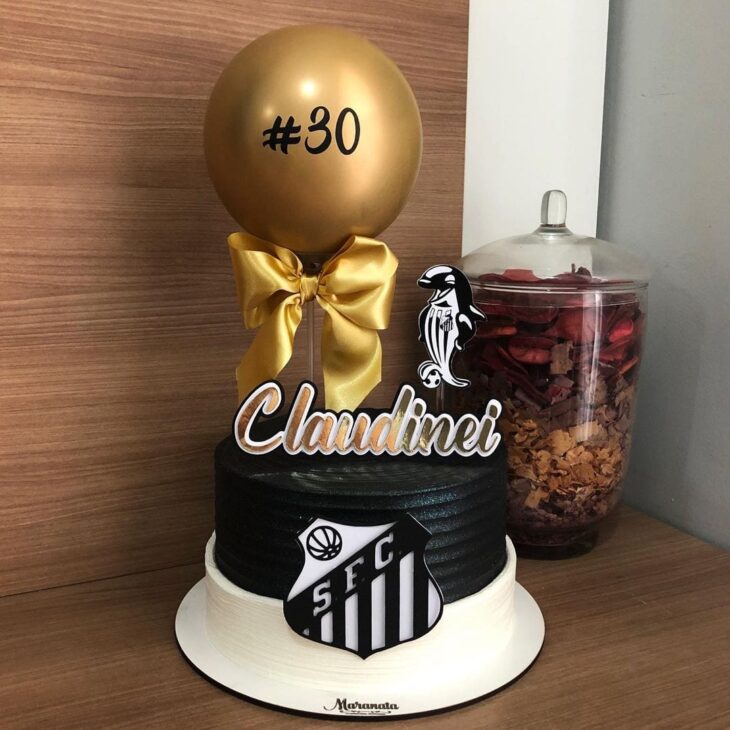 Foto de bolo do santos 12 - 15