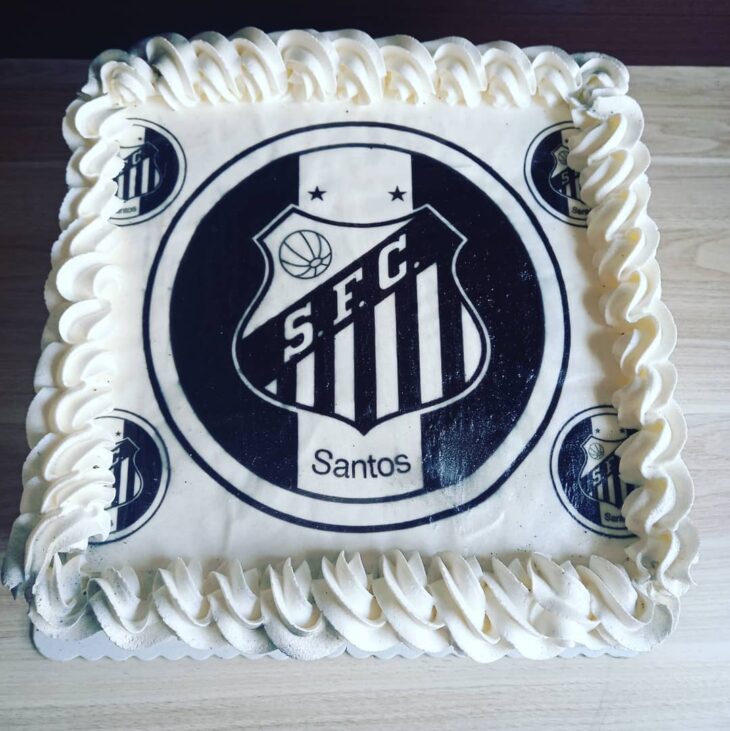 Foto de bolo do santos 50 - 53