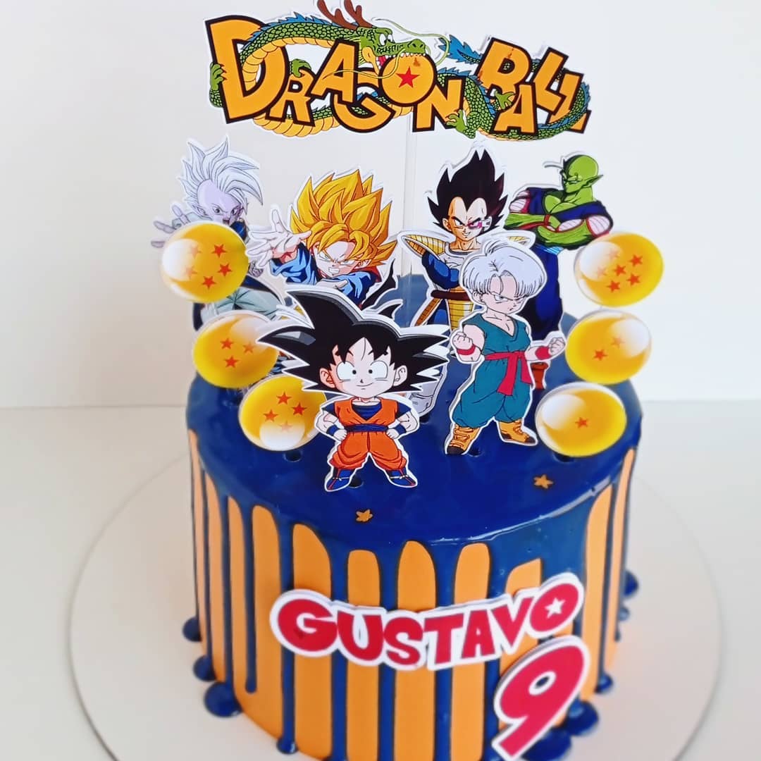 Foto de bolo dragon ball 059 - 62