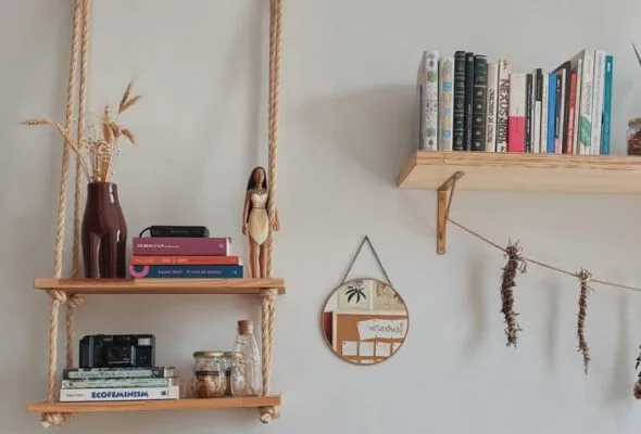 Como fazer prateleira com corda para dar estilo a sua casa