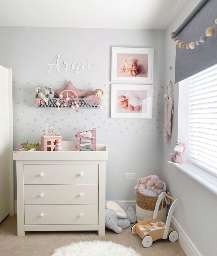 Foto de quarto de bebe cinza 13 - 13