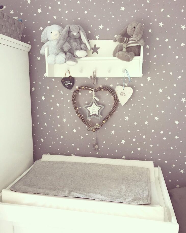 Foto de quarto de bebe cinza 16 - 16