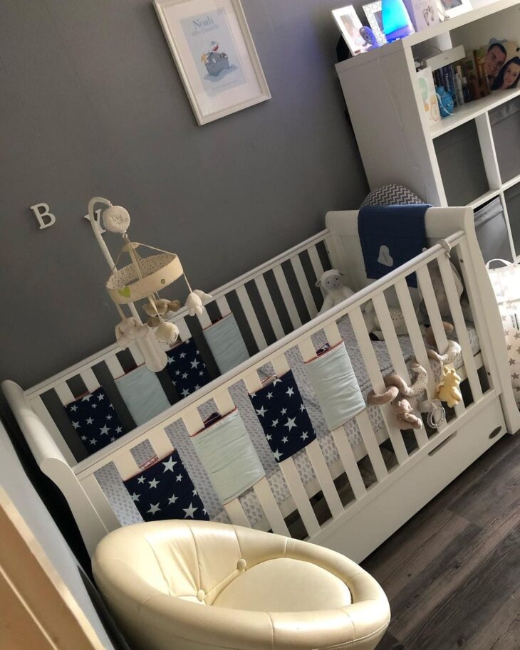 Foto de quarto de bebe cinza 34 - 34