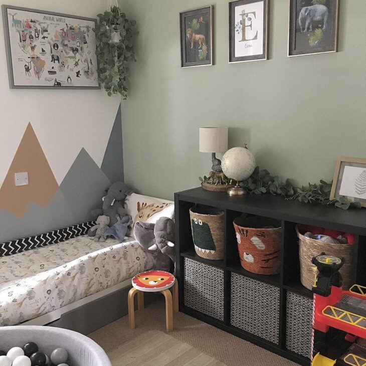 Foto de quarto de bebe cinza 38 - 38