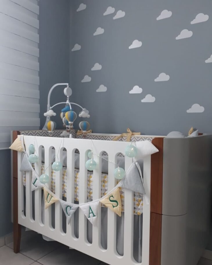 Foto de quarto de bebe cinza 4 - 4