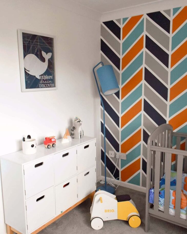 Foto de quarto de bebe cinza 40 - 40