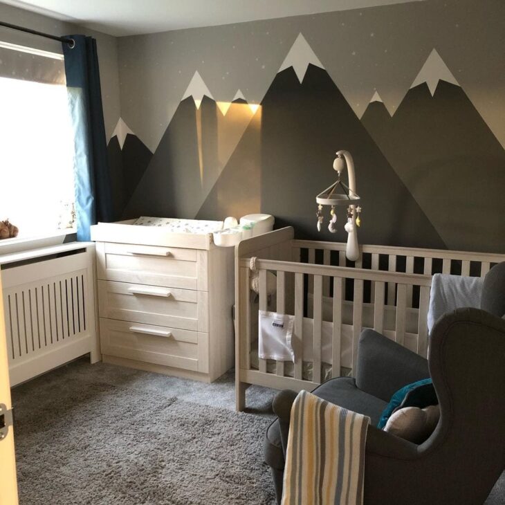 Foto de quarto de bebe cinza 44 - 44