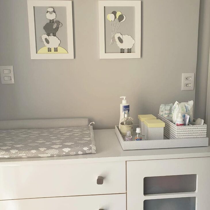 Foto de quarto de bebe cinza 57 - 57