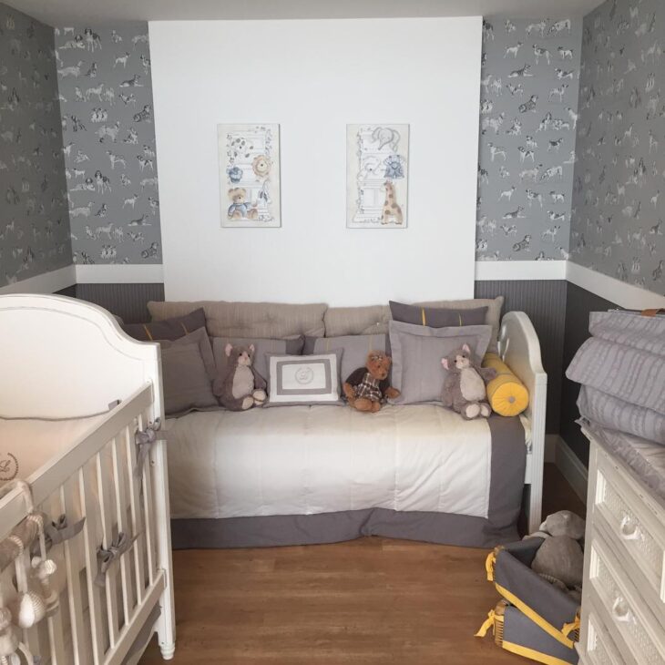 Foto de quarto de bebe cinza 63 - 63