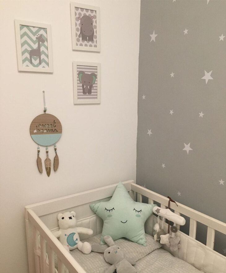 Foto de quarto de bebe cinza 76 - 76