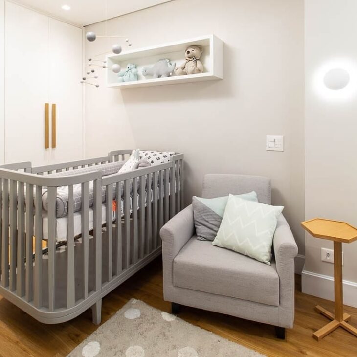 Foto de quarto de bebe cinza 9 - 9