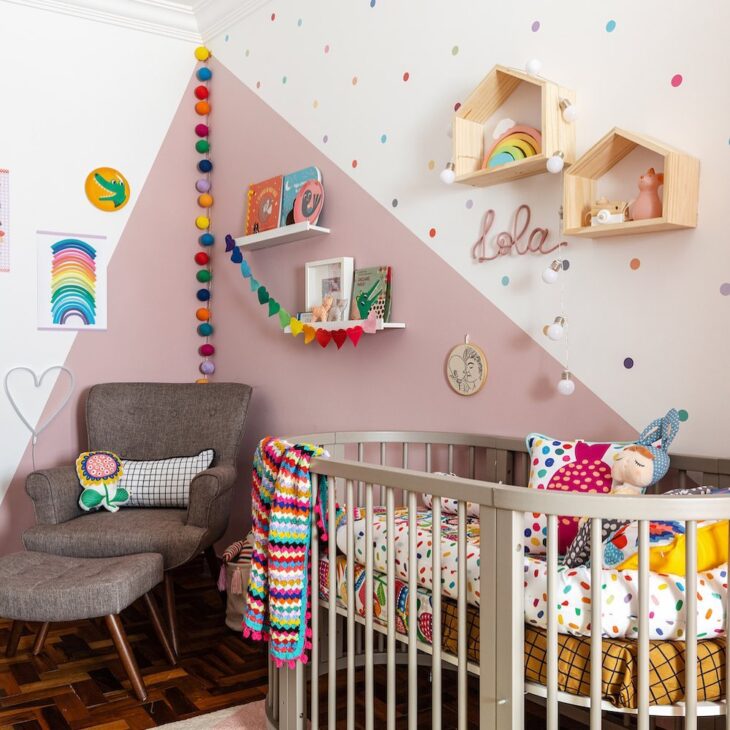 Foto de quarto de bebe rosa 10 - 10