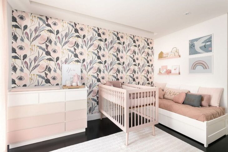 Foto de quarto de bebe rosa 14 - 14