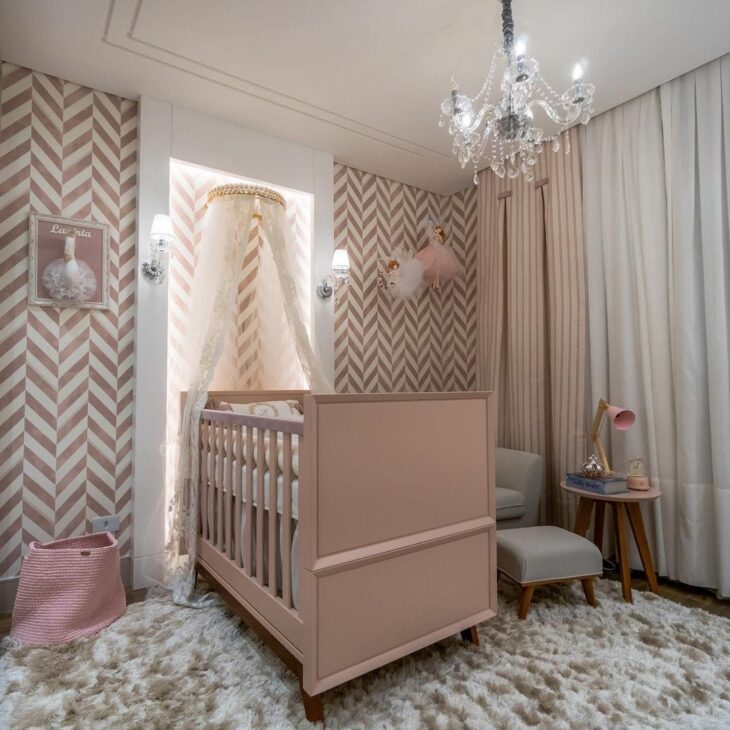 Foto de quarto de bebe rosa 2 - 2