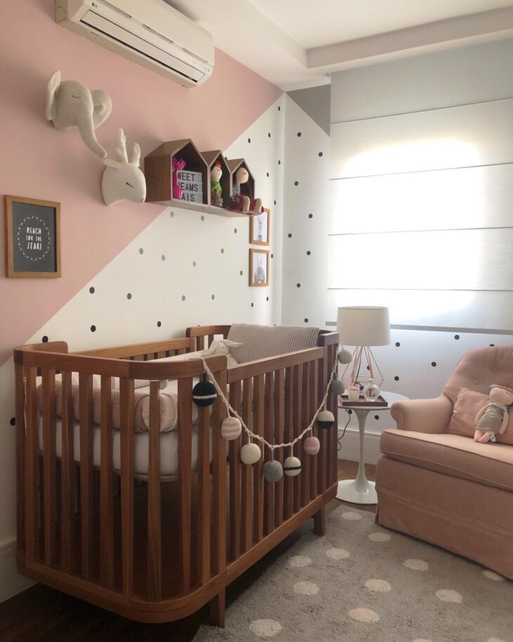 Foto de quarto de bebe rosa 26 - 26