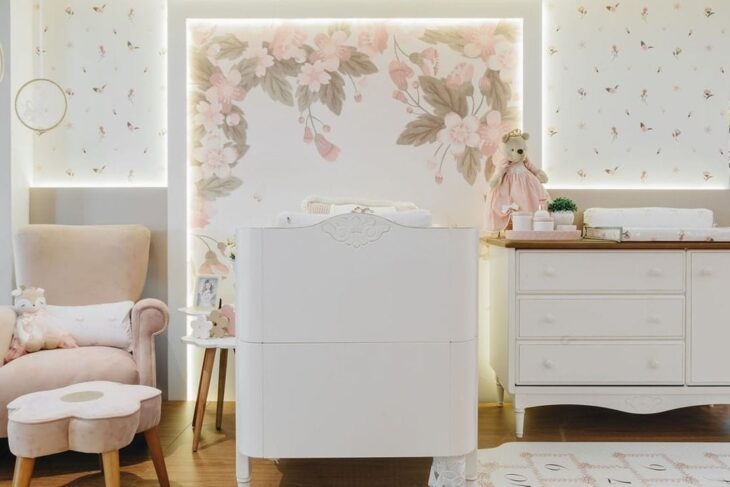 Foto de quarto de bebe rosa 30 - 30