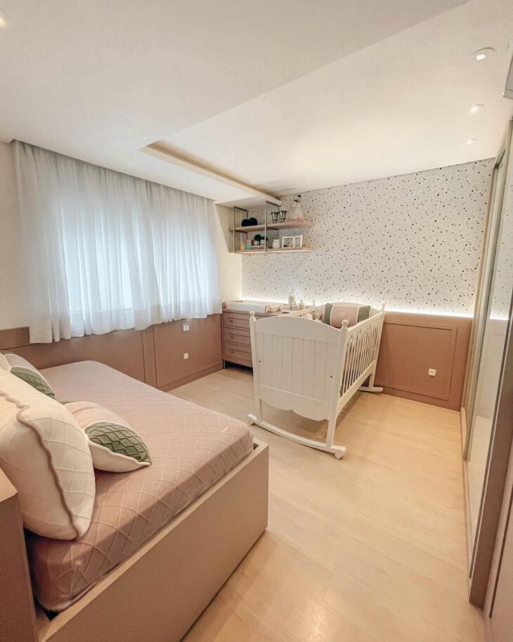 Foto de quarto de bebe rosa 32 - 32