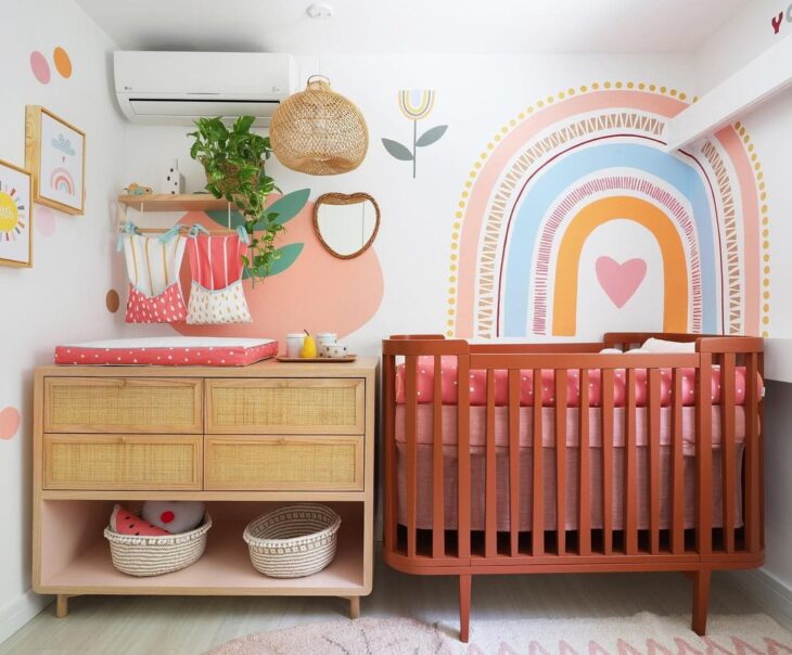 Foto de quarto de bebe rosa 42 - 41