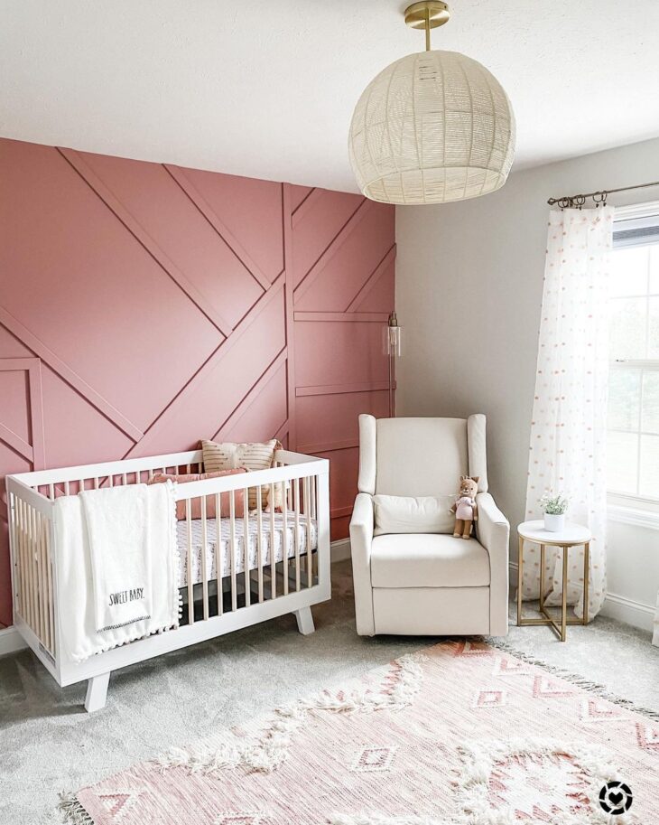 Foto de quarto de bebe rosa 52 - 52