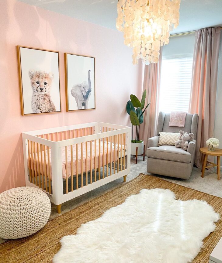 Foto de quarto de bebe rosa 62 - 62